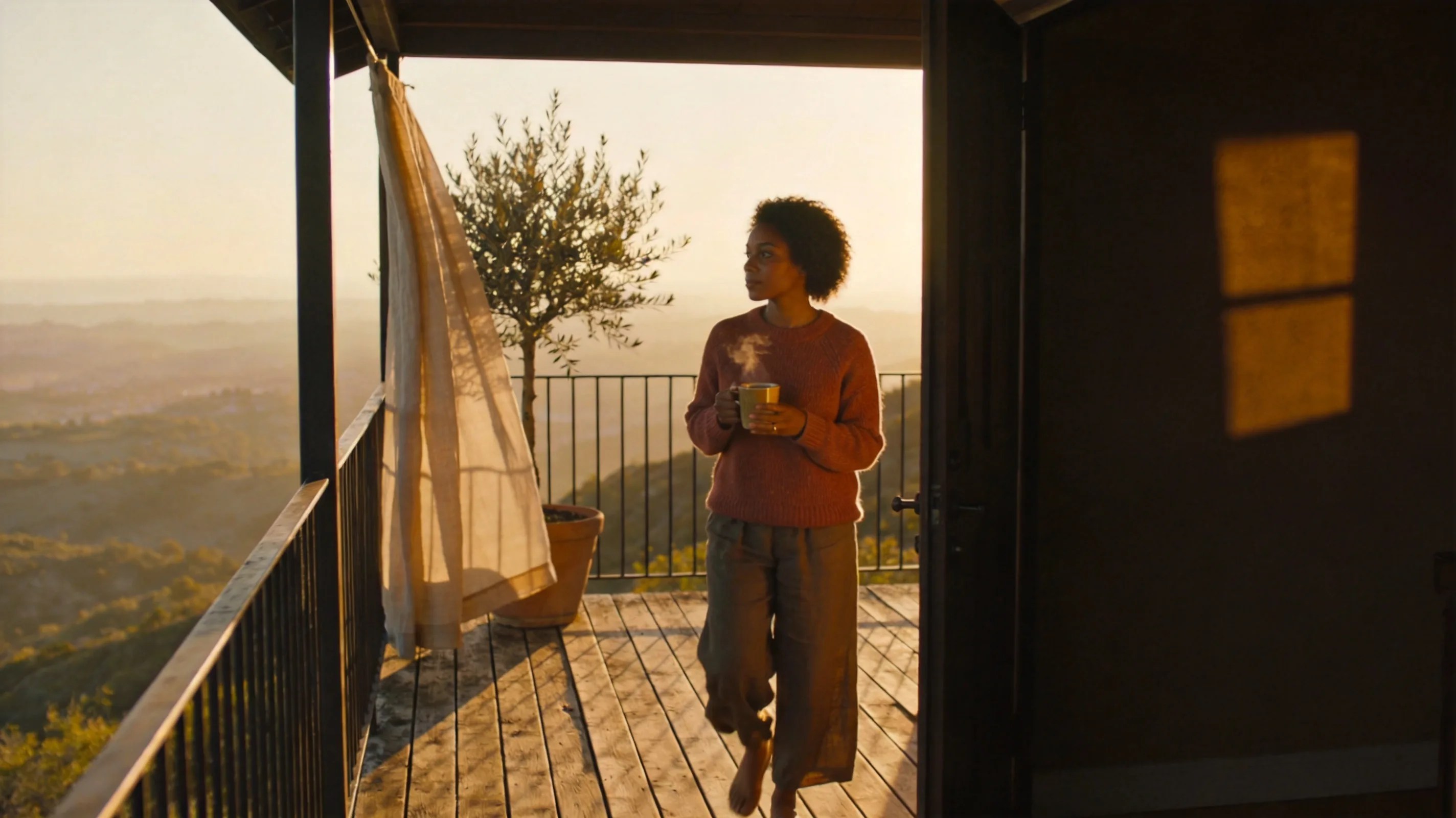 Example frame from a personalised future movie